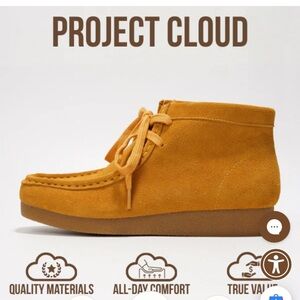 Project Cloud Suede Wally boot Moccassins NWT original box size 9